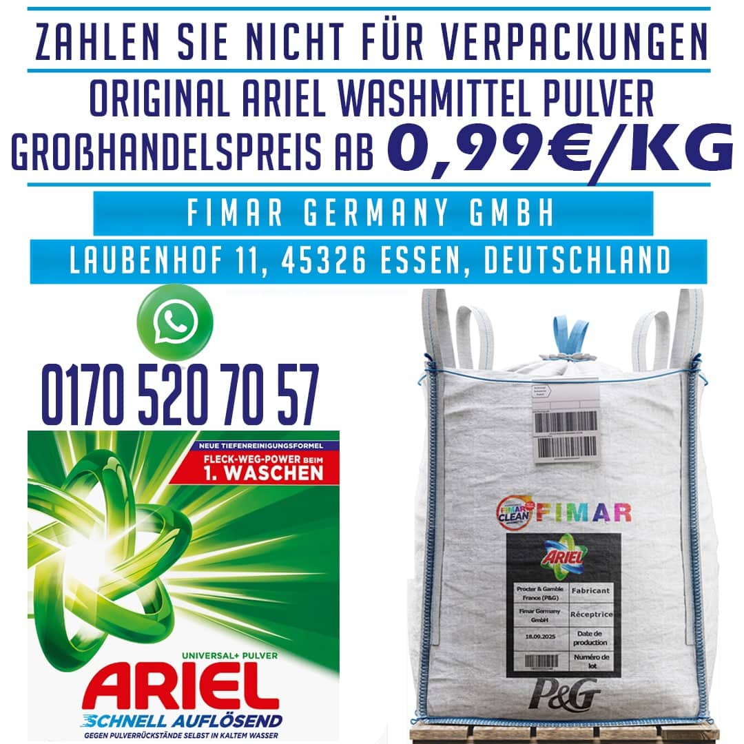 Waschpulver