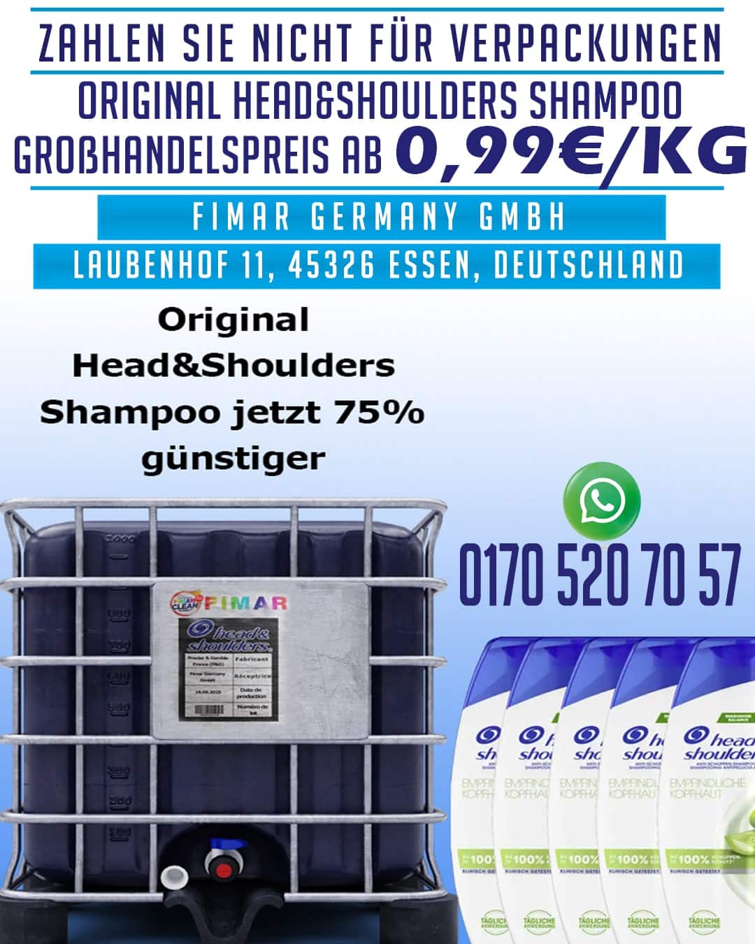 Fimar Industriequalität Shampoo